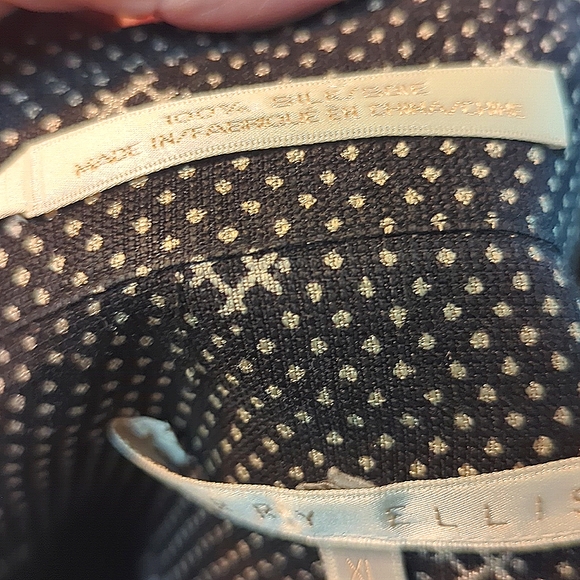 Vintage Perry Ellis Silk Shirt - Picture 4 of 4